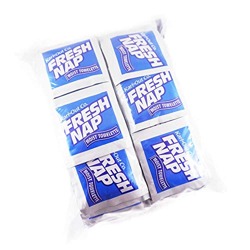 Sunset Moist Towelettes, Wet Wipe, Alcohol-free, Individually Wrapped, Lemon-scented, [100 ct, 2 Sealed Packages of 50 ct, 4.5"x 6.5"] Made in USA image 5