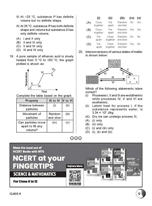 Image of MTG National Science Olympiad (NSO) Workbook Class 9 - Chapterwise Quick Recap, Previous Year Solved Paper & Achievers Section - SOF Olympiad Books For 2025-26 Exam