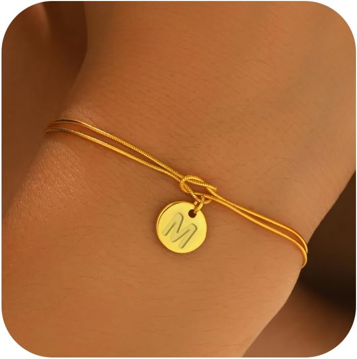 Infinity Love Knot Bracelets for Women Men 925 Sterling Silver Mother Daughter Friendship Couples Bracelets 14K Gold Plated Snake Chain Adjustable Bracelet Mothers Day Valentines Jewelry Gifts