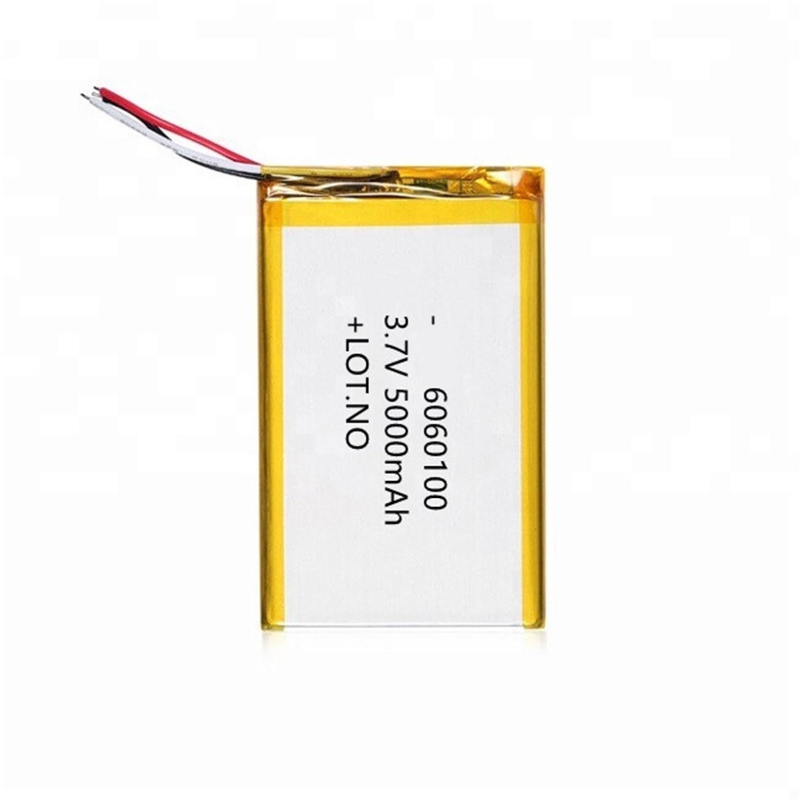 Batterie 3,7 V 6060100 5000 mAh (1 pièce)