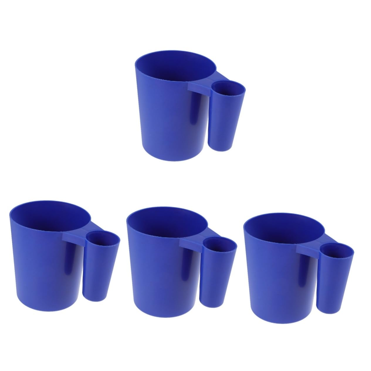 Mipcase 4piezas Cucharón De Limpieza para Piscinas Mango Herramienta De Mantenimiento De Piscinas Cucharón De Plástico para Remoción De Residuos y Químicos Accesorio Esencial para