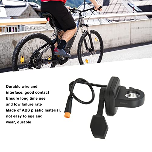 Alomejor Accélérateur de Pouce Universel de Remplacement Connecteur étanche Accélérateur de Déclencheur de Pouce pour Scooter de Vélo électrique