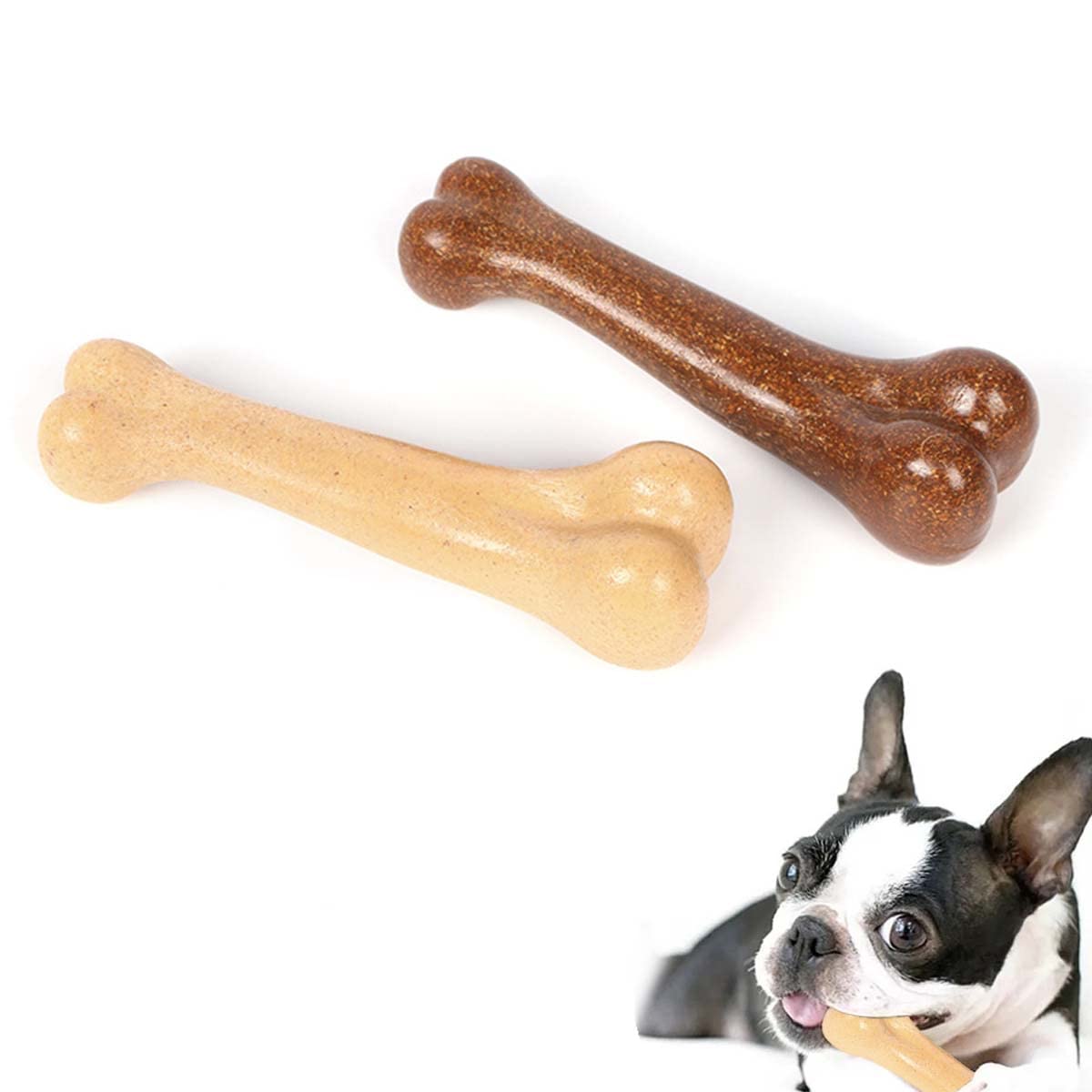 Qpets® 2pcs Dog Toys for Puppies, Dog Bone Toy Molar Toy Puppy Teething Chew Stick Healthy Bone Toy Chew Toy for Small Dogs Safe and Non Toxic (B0BDFLYW9J) Amazon Price History, Amazon Price Tracker