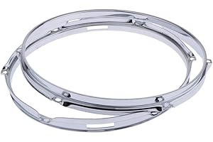 12" 6-Lug Drum Hoop Replacement Part for Snare Drum