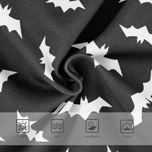 Little Girl Underwear Toddler Panties Kids Undies Halloween Bats Soft Cotton Briefs 2T-8Y3