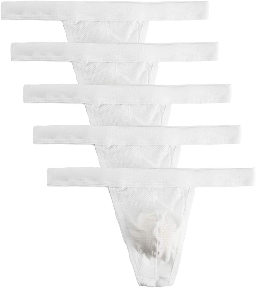 Summer Code Mens Micro Mesh Stretch Thong T-Back Sexy Underwear