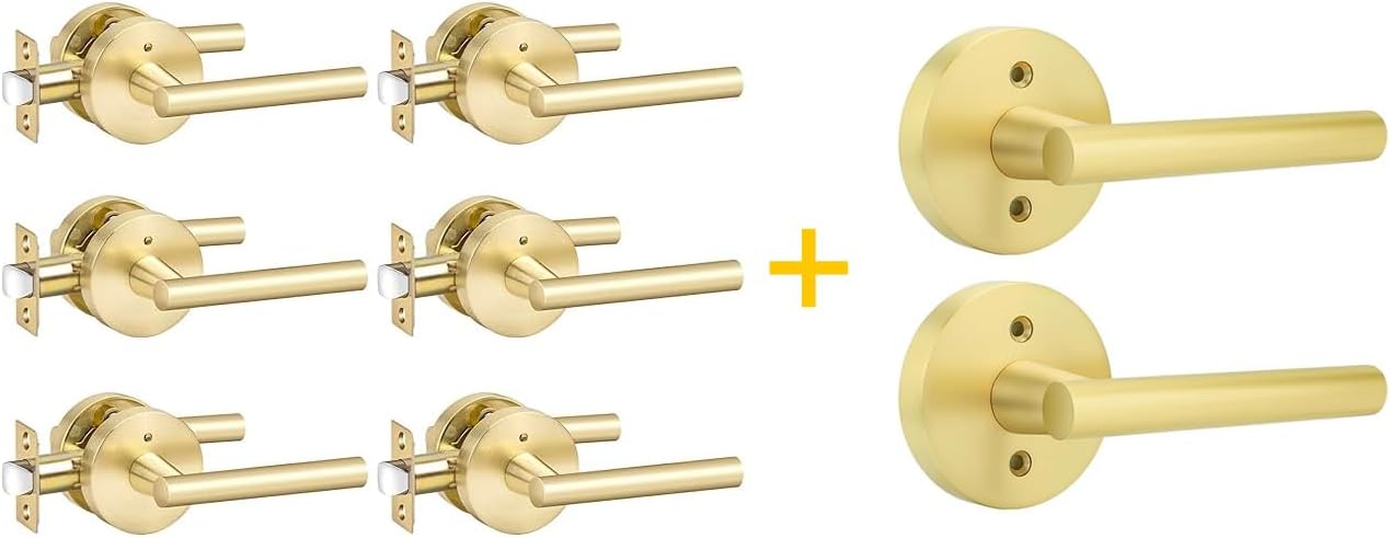 goldenwarm Privacy Dummy Door Handles