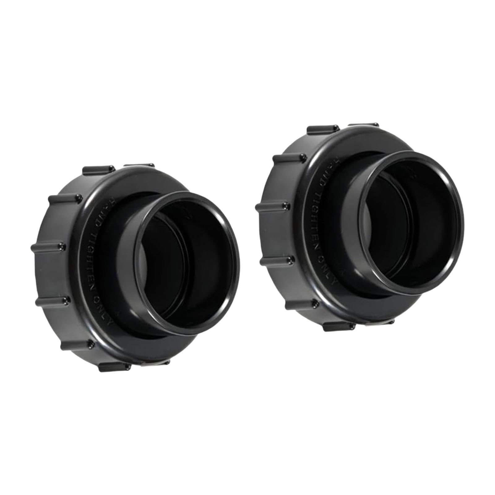 Perfeclan 270100 Adaptador válvula para Piscina, filtrado, fácil instalación, Accesorios, Piezas Profesionales Resistentes al Desgaste, Repuesto PVC para, 2 Juegos