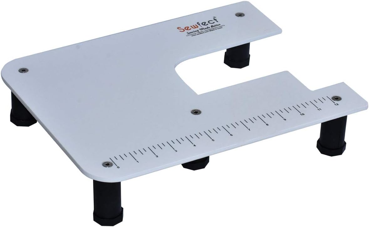 Sewfect Sewing Machine Extension Table - Suitable for Singer FM 8280 & FM 1507 Automatic Sewing Machine (Regular 11.5" x 15")