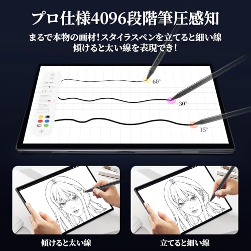 undefined HAILESI モバイルモニター 15インチ 4K 3240*2160 タッチペン対応 4096レベル筆圧 3:2画面比 ペン付き 磁気収納 タッチパネル 高輝度450nits IPSパネル DCI-P3広色域 HDR 自立型 モバイルディスプレイ ポータブルモニター USB/Type-C/mini HDMI/PS5/XBOX/Switch/PC/Macなど対応 イラスト制作 お絵描き 初心者最適 の商品画像 4