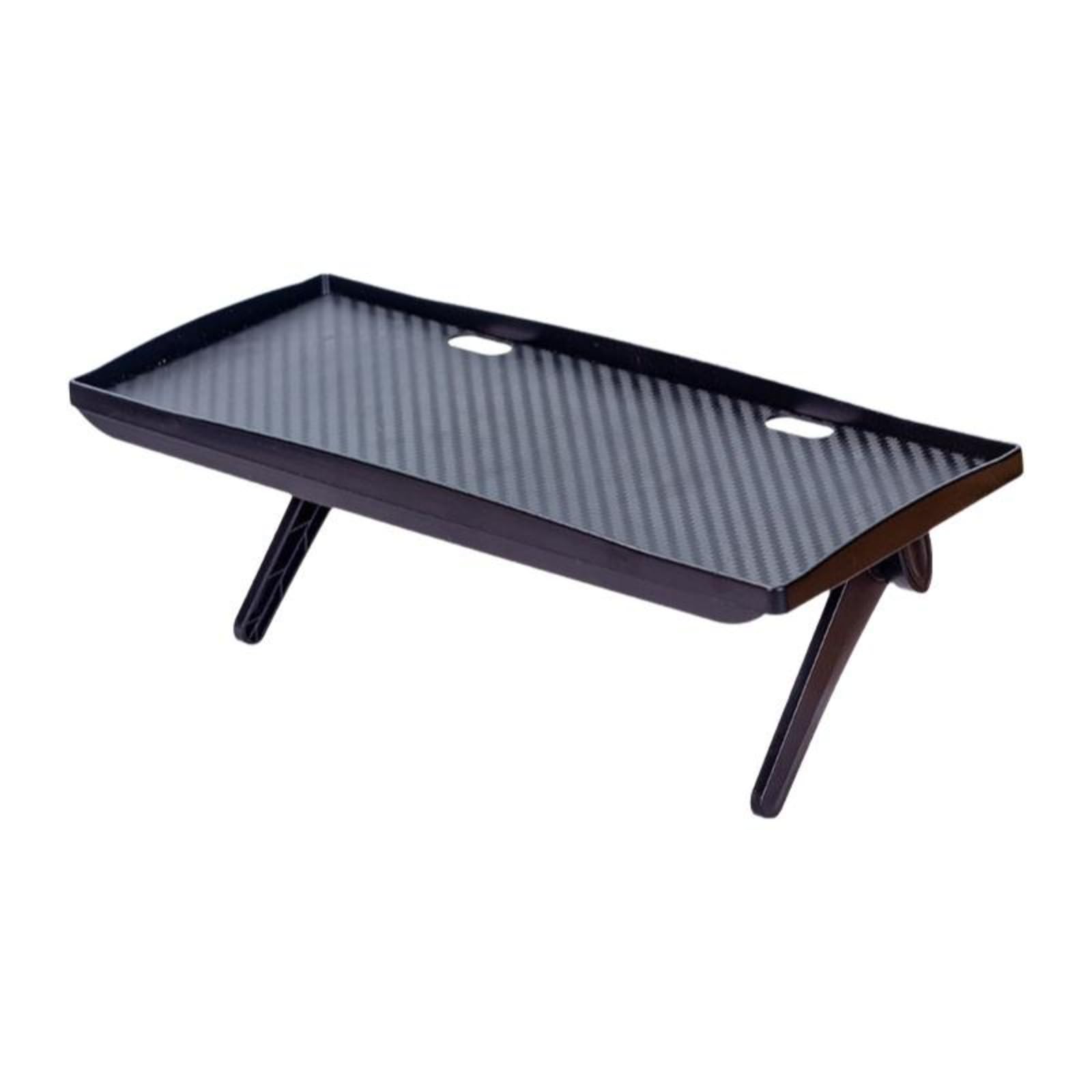 Display Shelf, TV Top Storage Bracket, No-Drill Adjustable Mount, Black Edge & Cable Hole 1 Pack