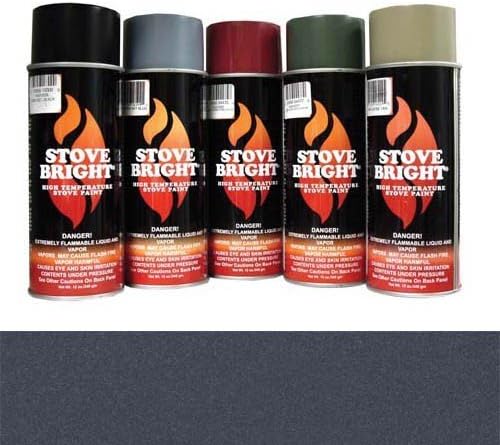 Metallic Blue - 1200 Degree Wood Stove High Temp Paint -