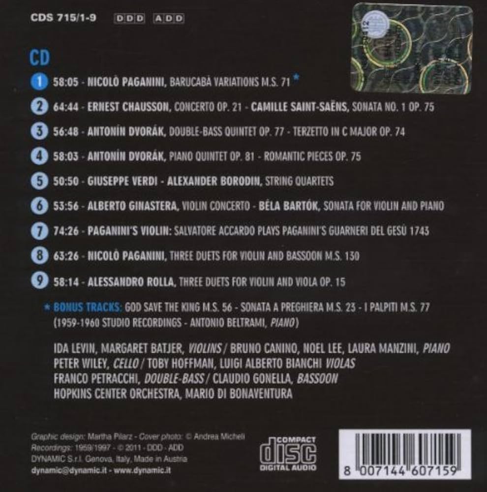 Amazon.co.jp: SALVATORE ACCARDO - 9 CD BOX SET: ミュージック