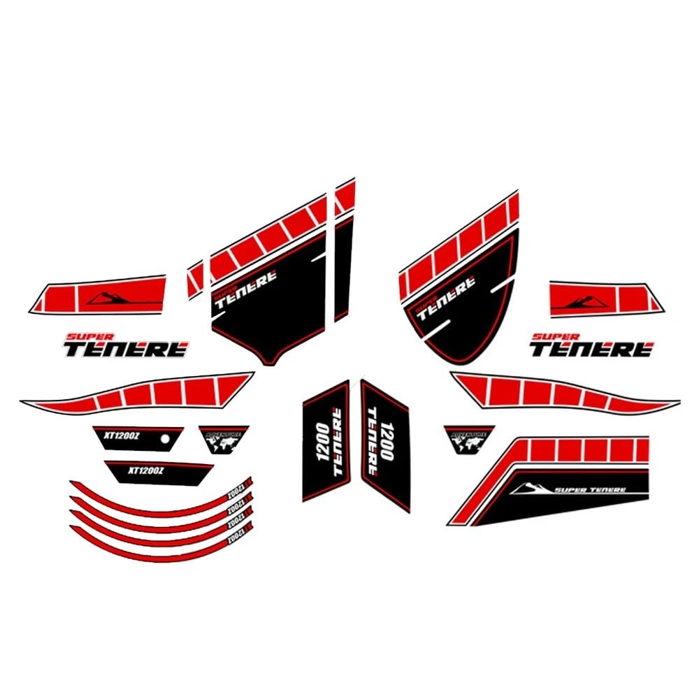 for Ya&maha TENERE XT1200Z XT1200 Z XT 1200 Z 2014-2019 Tank Pad Protective Stickers Tankpad Decals Protector Motorcycle Tank Pad