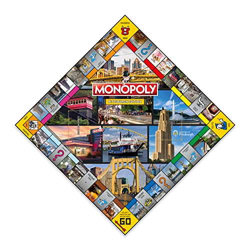 Monopoly Pittsburgh Edition para 2-6 jugadores miniatura 4