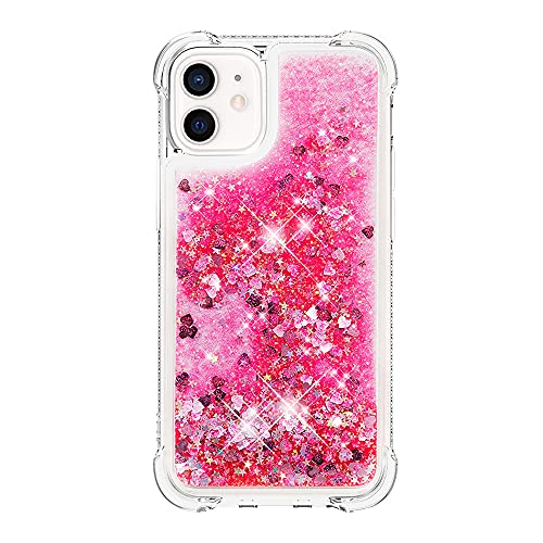Coque iPhone 12 Mini antichoc transparente à paillettes