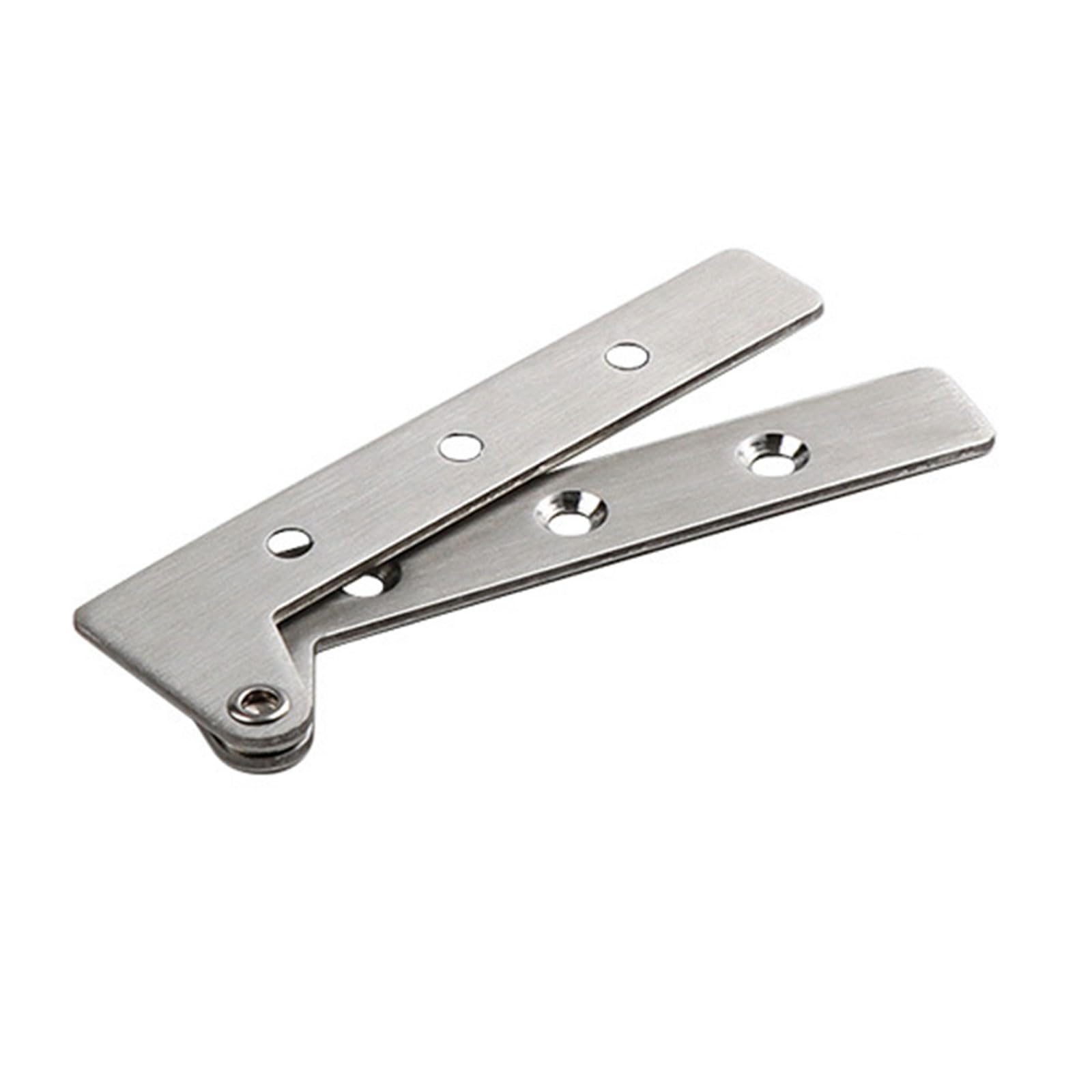 Yhplxyuus A Door Pivots Hinge Hide Bookcase Stainless Steel Rotation Hide Door Hinges Hardware Stainless Steel