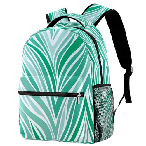 Sac de voyage décontracté léopard vert pour les sorties des ados