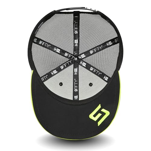 Casquette F1 McLaren Lando Geo New Era 9Fifty snapback noire ajustable pour adulte