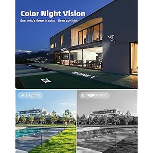 ZUMIMALL Security Cameras Wireless Outdoor ,2K Battery Powered Cameras for Home Surveillance, Spotlight & Siren/PIR Detection/3MP Color Night Vision/2-Way Talk/IP66/Cloud/SD ZUMIMALL Security Cameras Wireless Outdoor ,2K Battery Powered Cameras for Home Surveillance, Spotlight & Siren/PIR Detection/3MP Color Night Vision/2-Way Talk/IP66/Cloud/SD