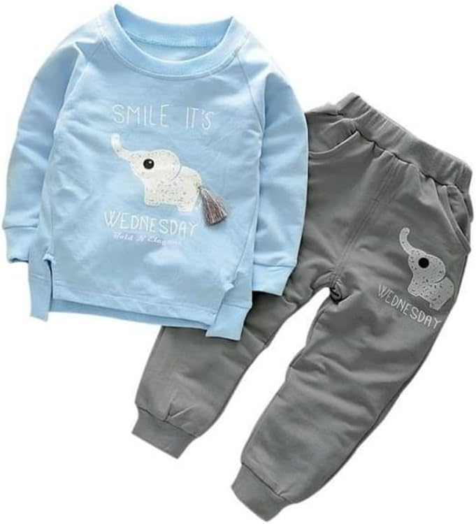 Be Bold Inside & Elegant Outside Baby's Cotton Tshirt Pant Set