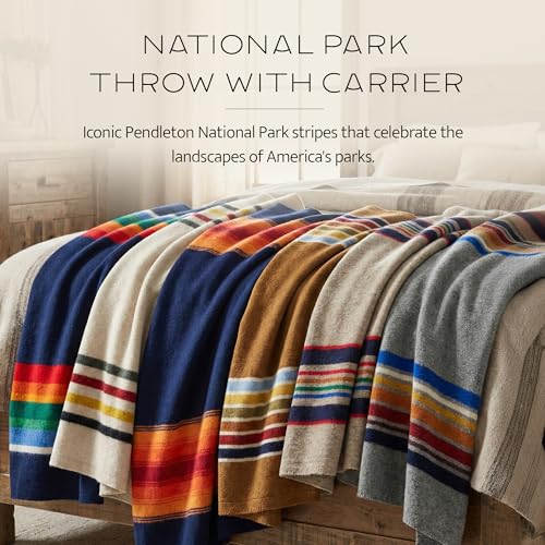 Image of Pendleton National Park Throw with Leather Carrier 54 inch x 72 inch