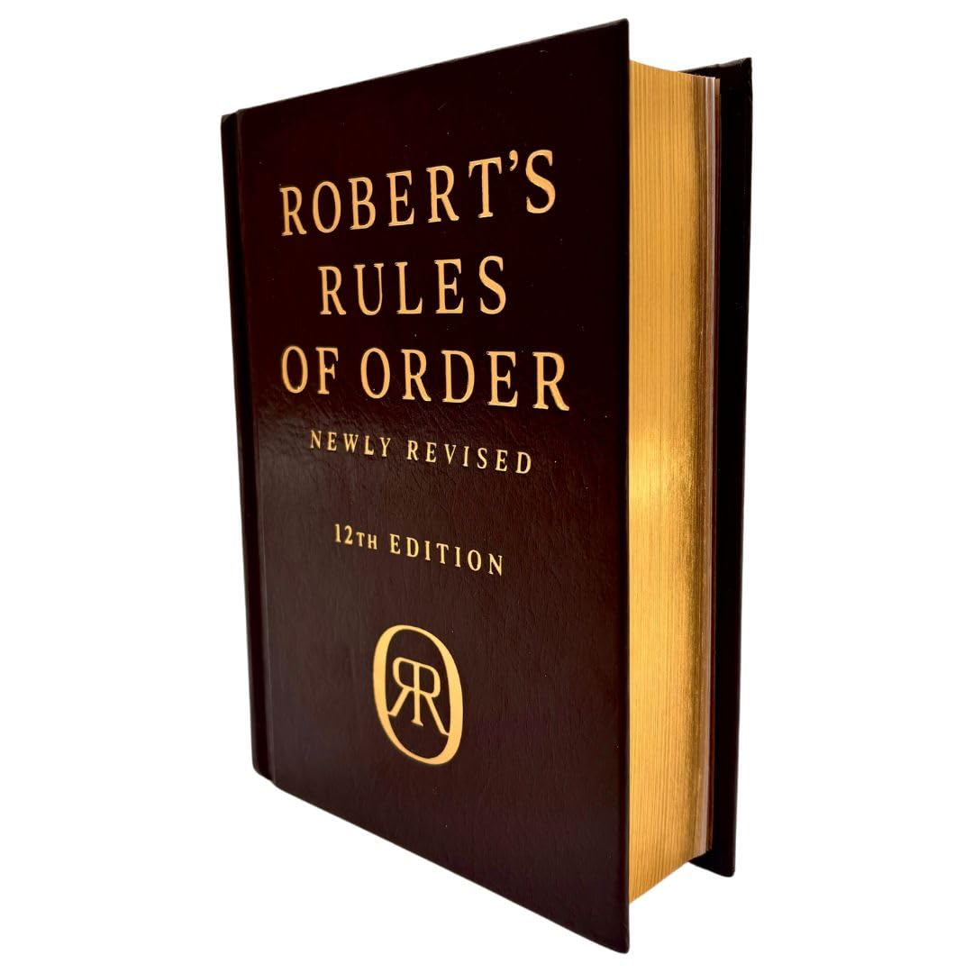 Amazon | Robert's Rules of Order Newly Revised, Deluxe 12th