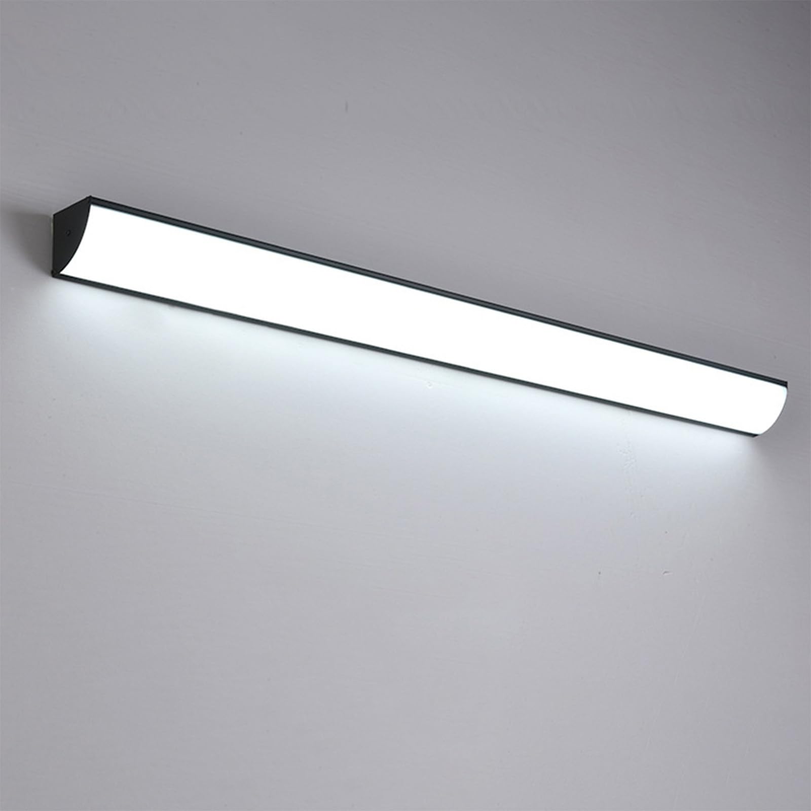 HELCEKOU Modern LED Outdoor Wall Lights - Triangular Waterproof Sconce for Balcony, Yard, Garage 3000K/4000K/6000K Adjustable Brightness 200CM Decorative Lighting (Black/White)