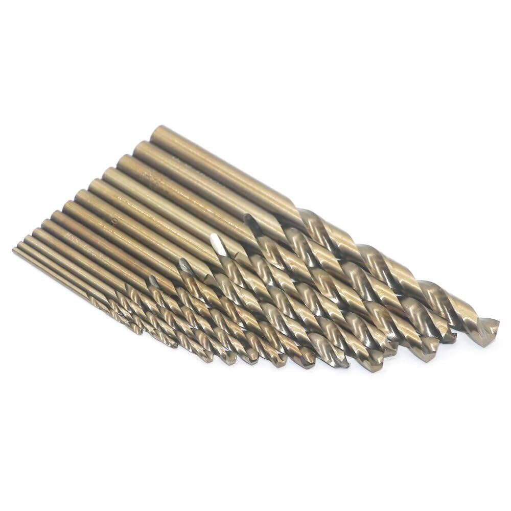 Cobalt Drill Bits Set - 13 Piece, M35 Steel -5