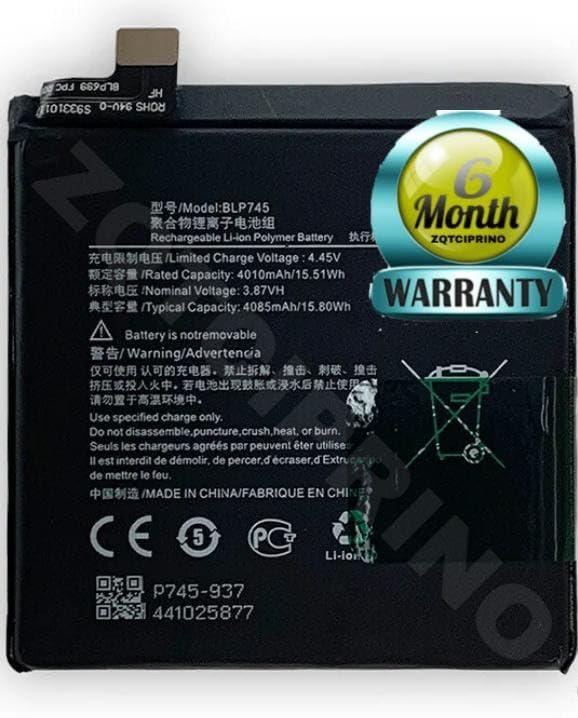 Image of Original BLP745 Battery for Oneplus 7T Pro HD1910 HD1911 HD1913 Battery with 6 Month Warranty**** (N234)