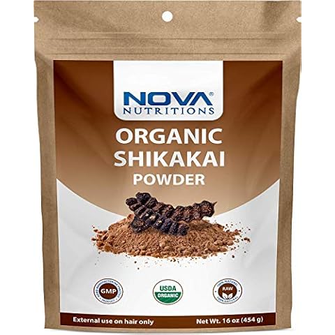 Nova Nutritions Certified Organic Shikakai Powder 16 OZ (454 Gram) - Natural Hair Cleanser & Conditioner Cover