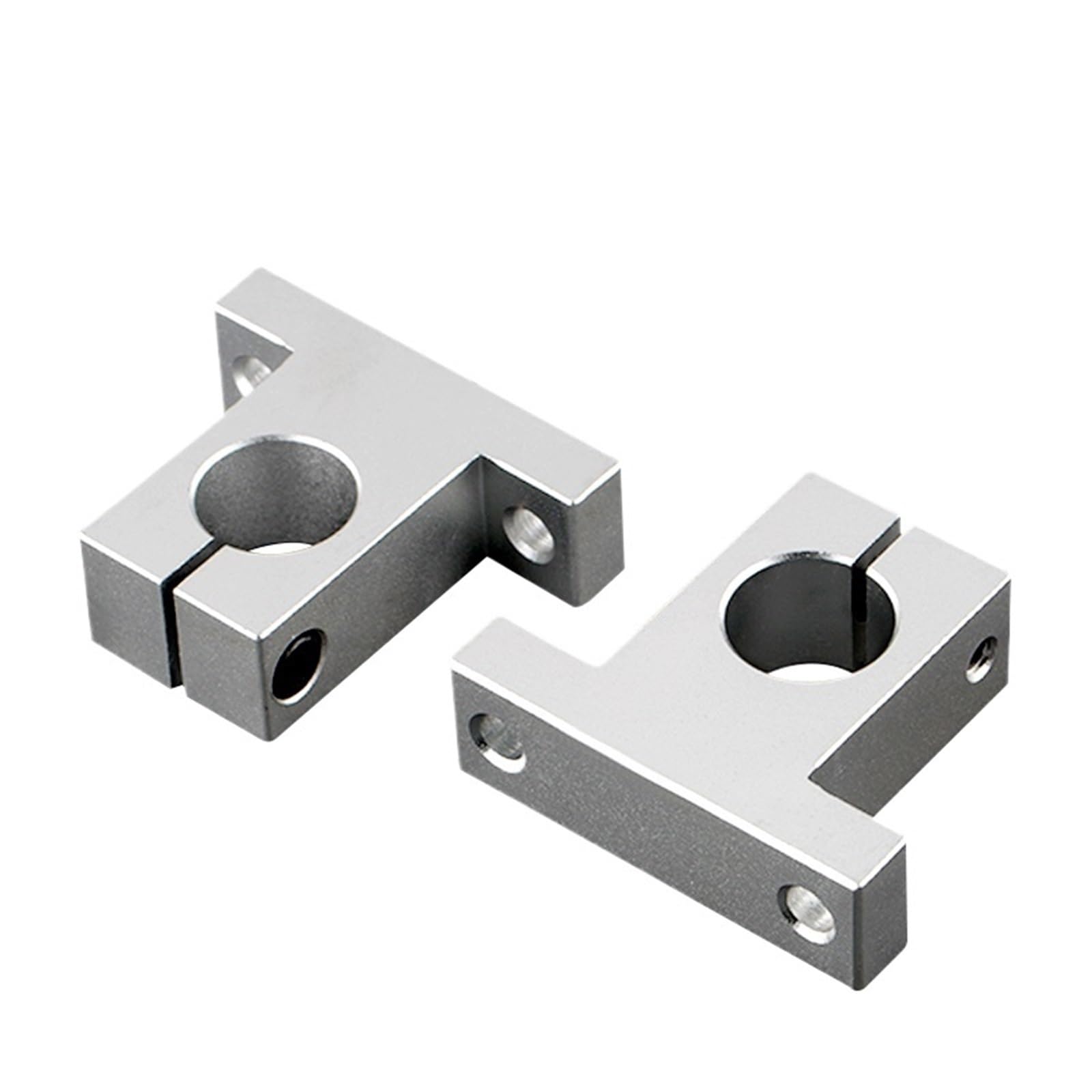 Soporte vertical de eje óptico lineal con marco de rodamiento de aleación de aluminio, soporte de varilla pulido SK/8 mm-SK/60 mm, 1 unidad(SK 40mm)