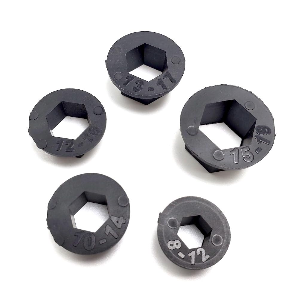 Bojo Herramientas - Kit de 12 piezas WI12 para llaves de vaso F1, bajo par