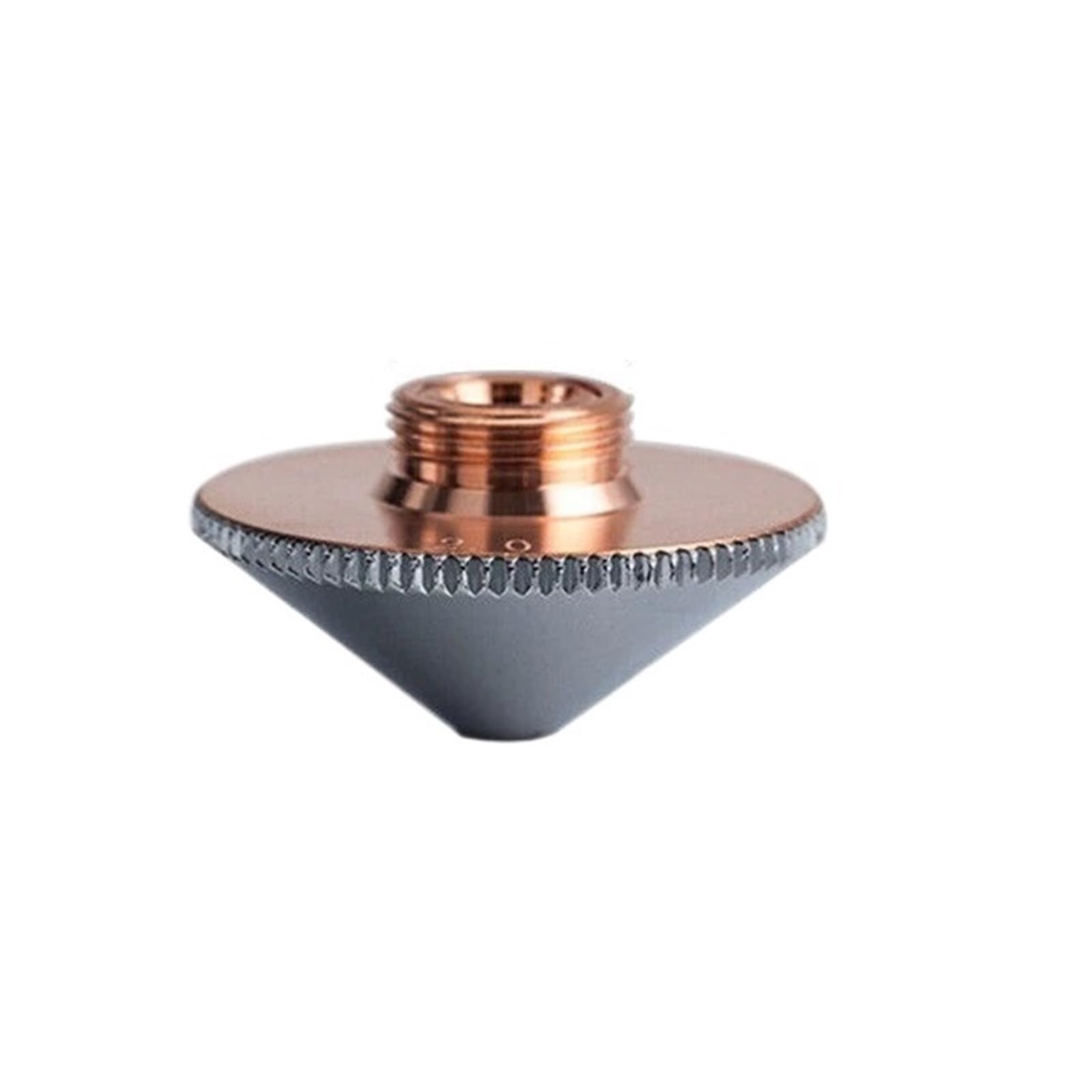 OJHFJMGH Laser Nozzles ， Fiber Cutting Head Parts Dia.28mm Caliber 0.8-4.0mm Single Double Layer Chrome Plated Laser Nozzle(A D28 H11d,6.0mm)
