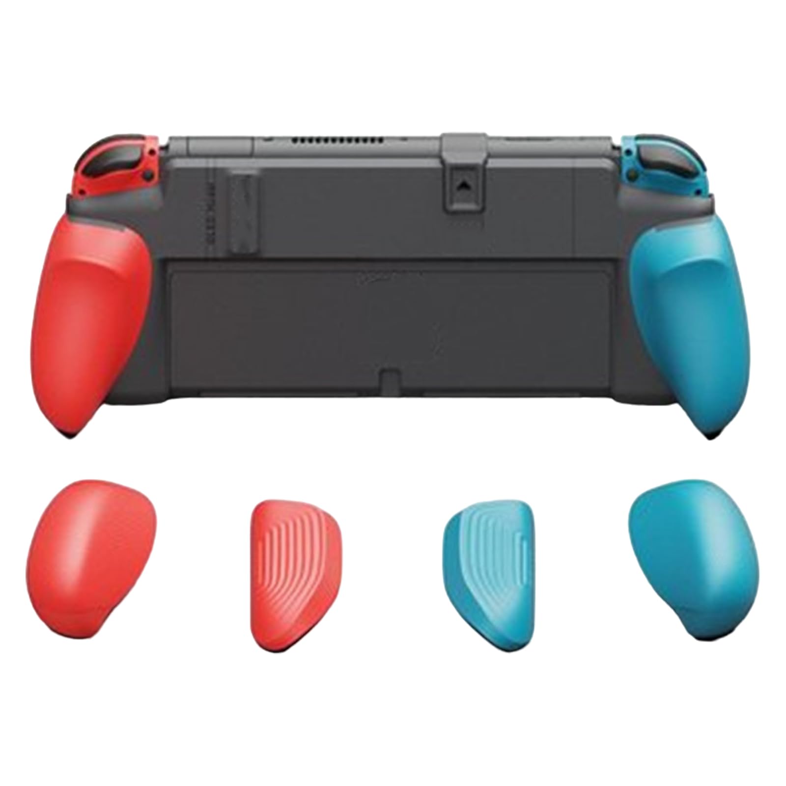 Funda protectora de agarre de consola con agarre de repuesto para accesorios de consola de juegos, protector de agarre ergonómico