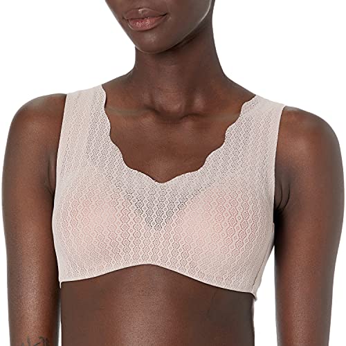 Image of Hanes Women's Wireless Seamless Ultra-Light Full-Coverage T-Shirt Bra with Moisture Wicking