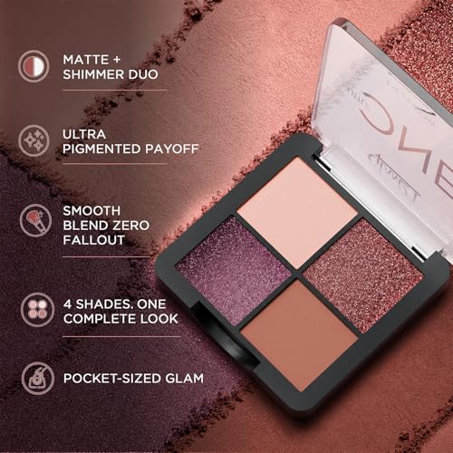 Image of Glam21 Little One 4-in-1 Eyeshadow Palette | Ultra pigmented, Easy to blend | Long Lasting Eye Make Up Kit |Artist Love-01