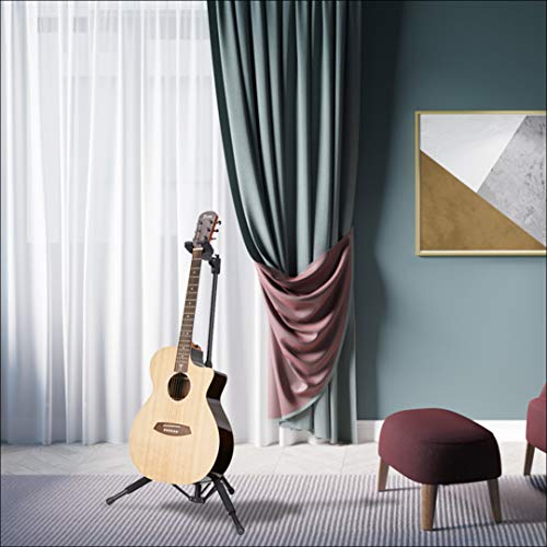 Multiuse Guitar Stand Cello Stand, TOM All-powerful and Portable Folding Stand for Multiple Instruments, Adjustable to Support Kinds of Instruments, Guitar, Ukulele, Cello, Banjo. (TX-1)