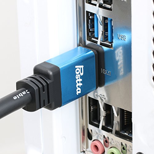 Postta Hdmi 2.0V Cable(50 Feet) Support 4K 2160P,1080P,3D,Audio Return And Ethernet - 1 Pack(Blue) #TOP5
