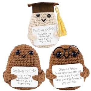 Accokids 3PCS Positive Kartoffel Plüschpuppen