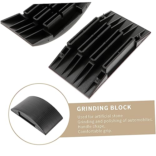 UKCOCO 1 Pc Handheld Sanding Block Rattan Lamp Shade Hand Sanding Blocks Sandpaper Block Handheld Polishing Tools Polishing Block Car Tool Hook Backing Plate Sander Wood Plastic Lampshade