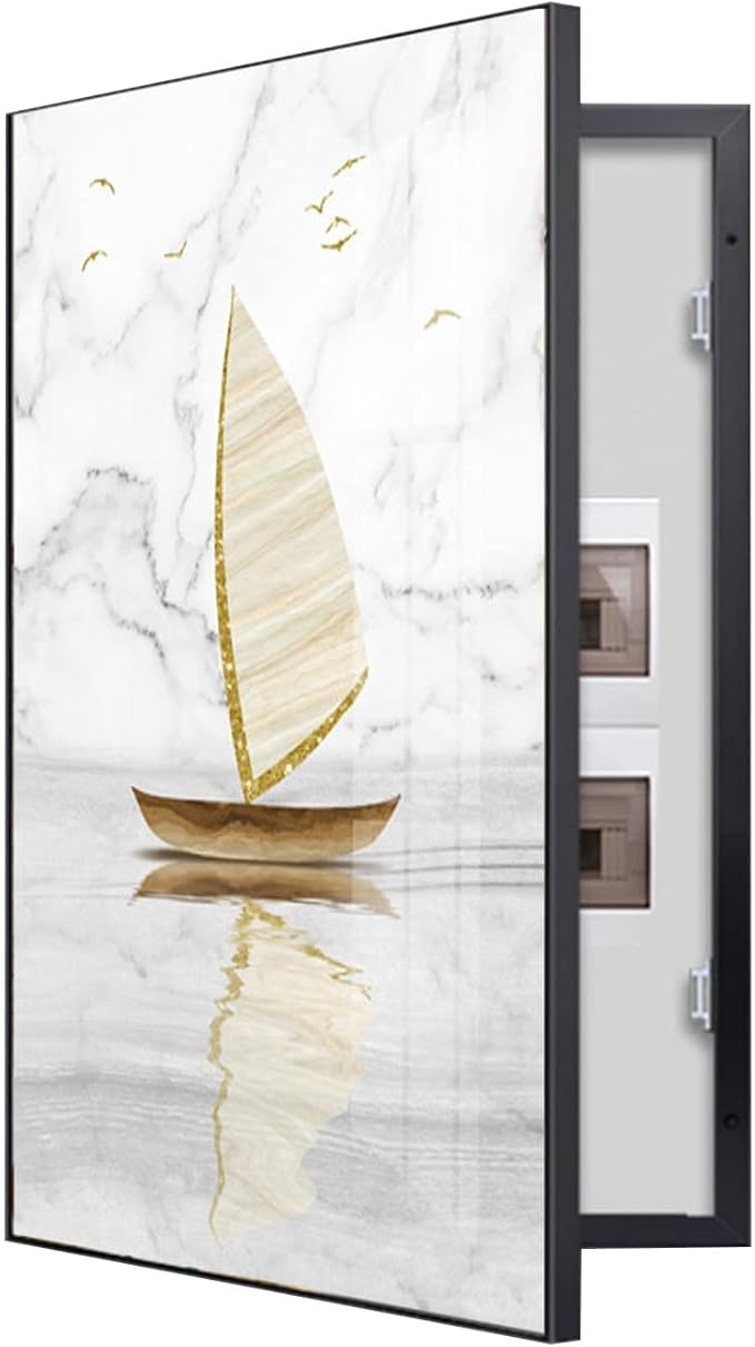 Amazon.com: Electrical Panel Cover Decorative - Hide Meter Electric ...