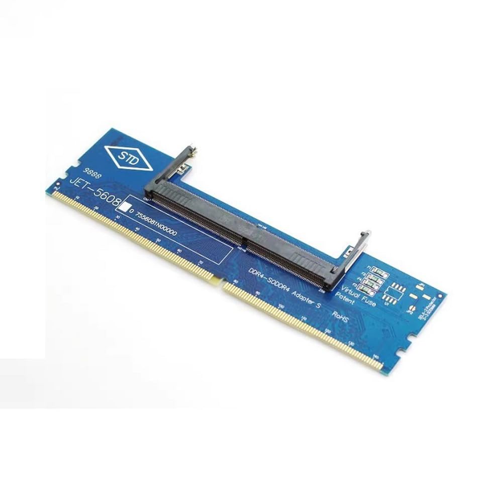 Adattatore RAM DDR4 da laptop a desktop SO-DIMM a PC DIMM 2 pezzi scheda di memoria laptop RAM a PC desktop modulo test