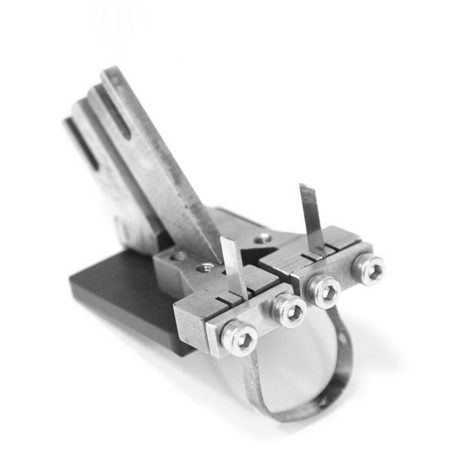 Fenteer Groover-Platten-Schneidschlitten, Slotter-Schlitten, Kupfer-Nutwerkzeug, Ersatzteile, Zubehör für elektrischen Heißmesser-Schaumschneider, mit Klinge