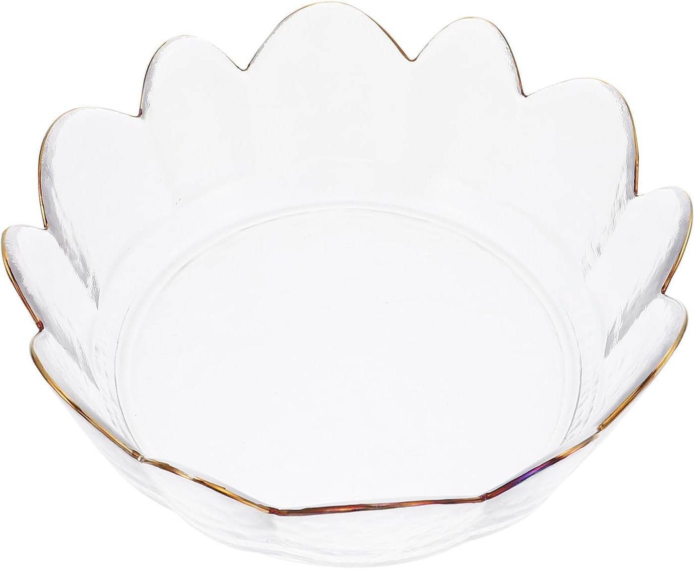 Alipis Glass Irregular Bowl with Stackable Storage for Porridge and Noodles