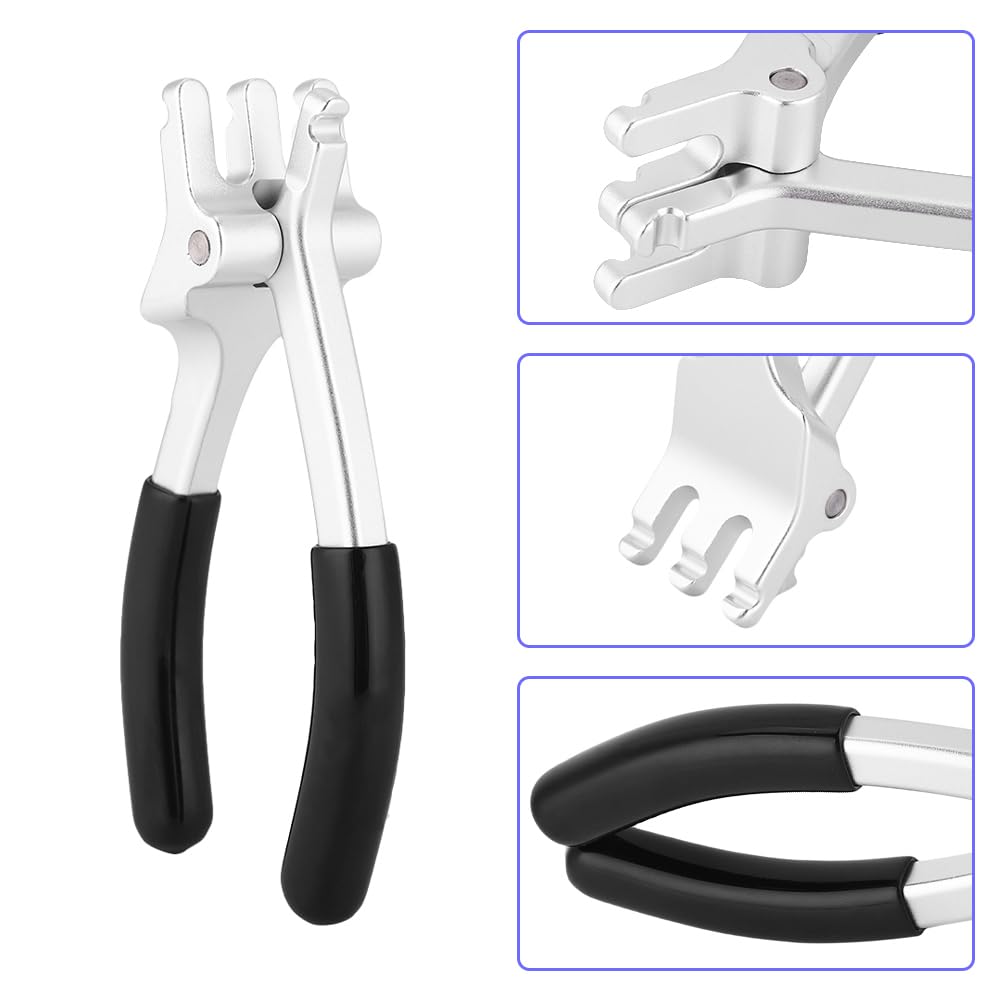 Bogenschießen D Loop Zange Pliers, Compoundbogen Bogenpresse Zubehör Bogensehne Ring Installationswerkzeug Bogenschützenherstellung Installation Anpassung Klemmung Multifunktions Zangen Schleife Nock