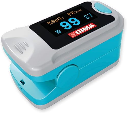 SATURIMETER OXY-3, oxymètre de pouls au doigt portable prof GIMA