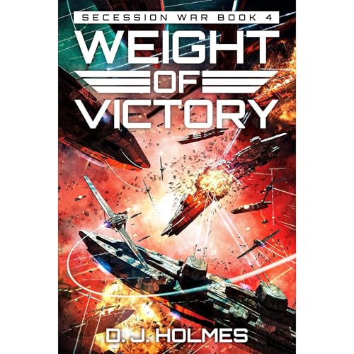 Weight of Victory Audiolibro Por D. J. Holmes arte de portada