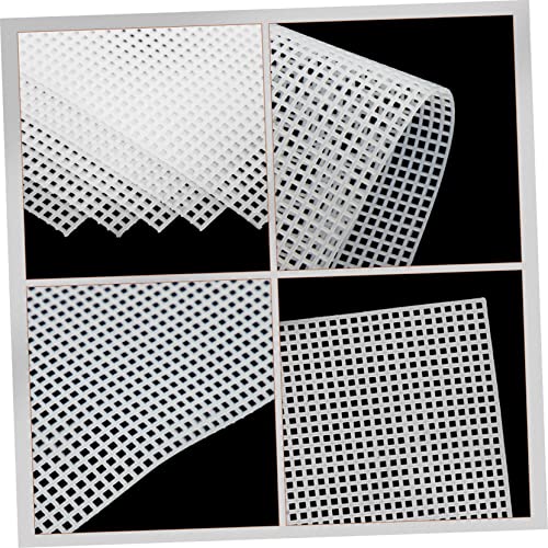 VILLCASE Folhas De Malha De Tecido De 5 Peças Materiais De Artesanato Acessórios De Trança Acessório