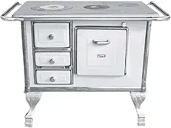 Fogao a Lenha Maestro N 1 Branco Direito